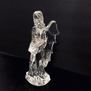 Waterford Crystal ANGEL OF HOPE 7.5” 136395 Open Hands Vintage 1980s